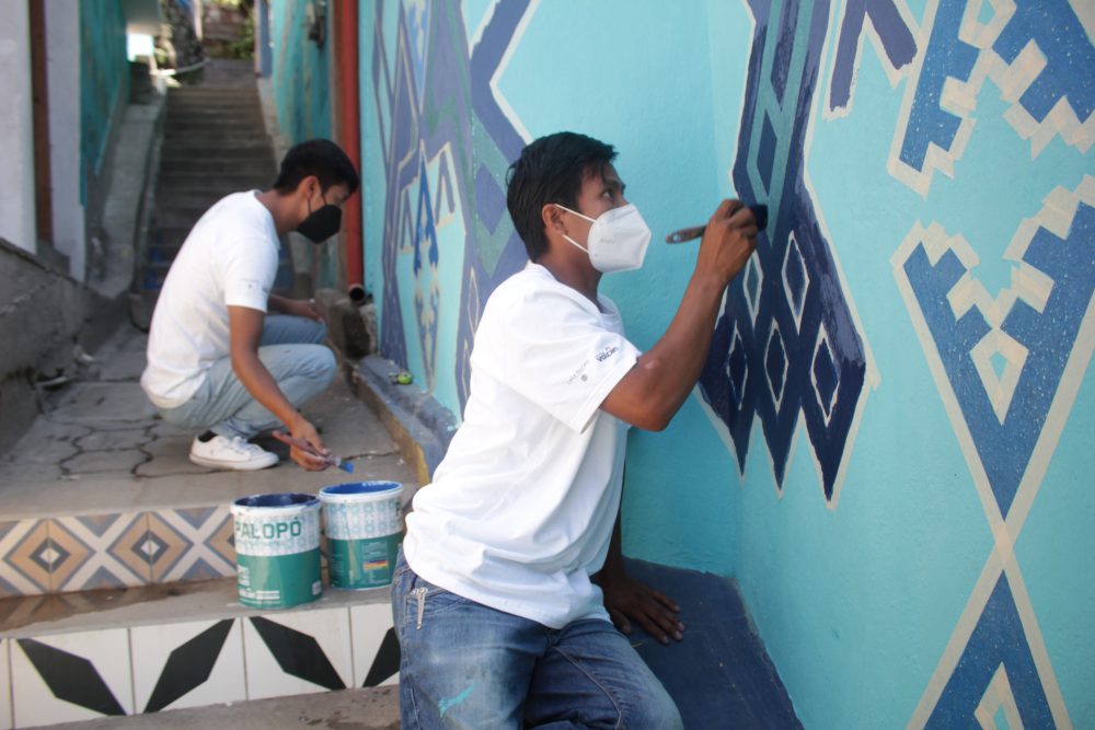 Pintando Santa Catarina Palopó