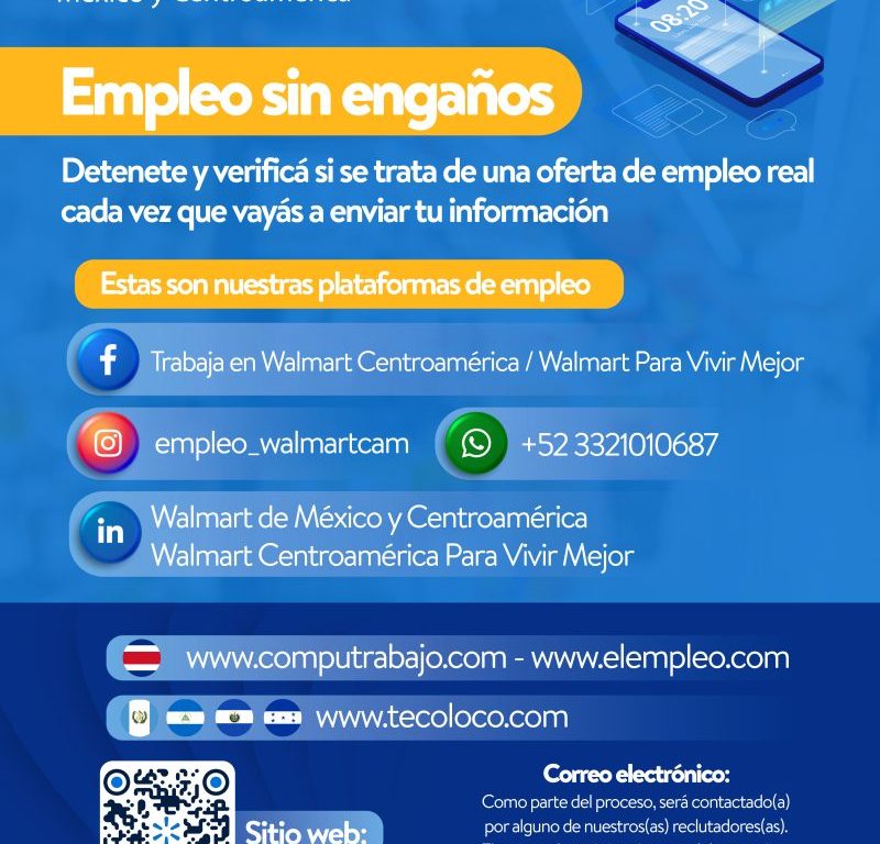 Walmart refuerza medidas de seguridad en procesos de contratación