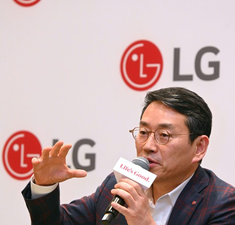 LG CEO Korean Press Conference
