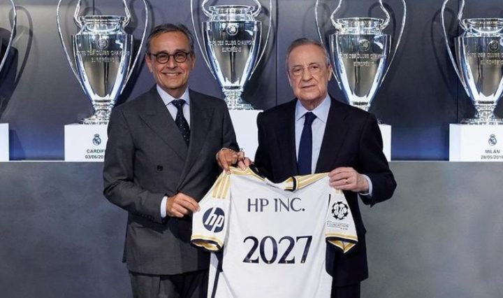 Real Madrid HP patrocinio