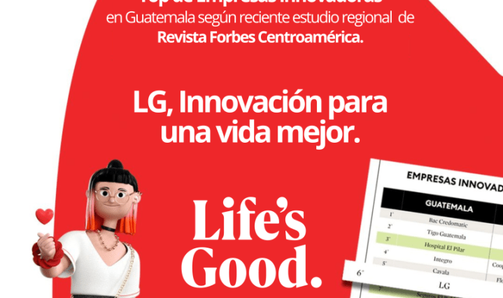 El compromiso de LG con la innovación es reconocido por Forbes Centroamérica