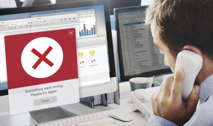Error Alert Failure Icon Problem Concept eset