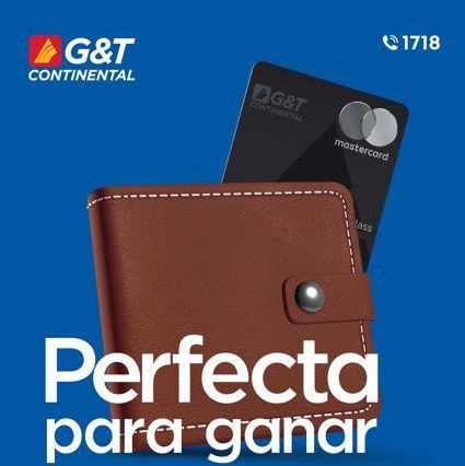 Perfecta para ganar Banco G&T Continental