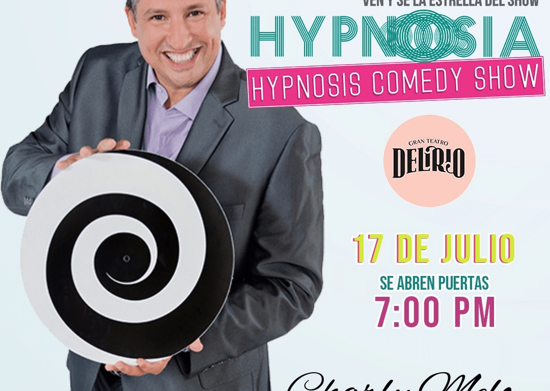 Anuncian el Hypnosia Comedy Show con Charly Melo Un evento de talla mundial a beneficio de Proyecto Amor