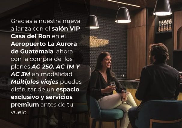 Este beneficio es válido para titulares de tarjetas anuales y de múltiples viajes superior al plan AC250