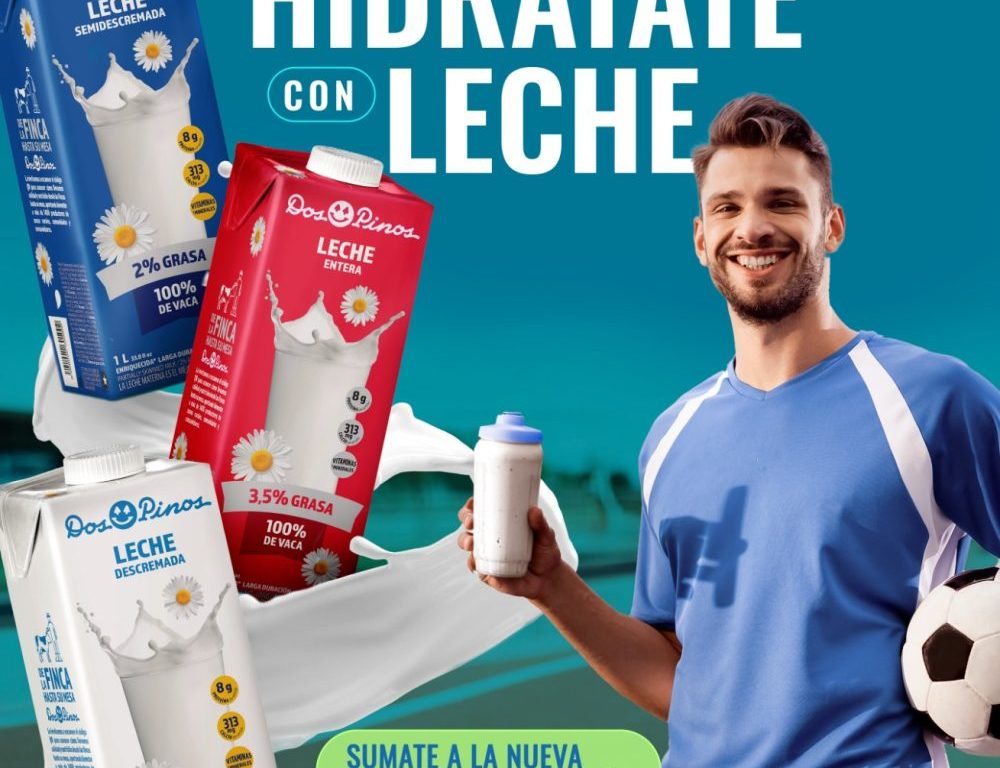 El consumo de lácteos Dos Pinos