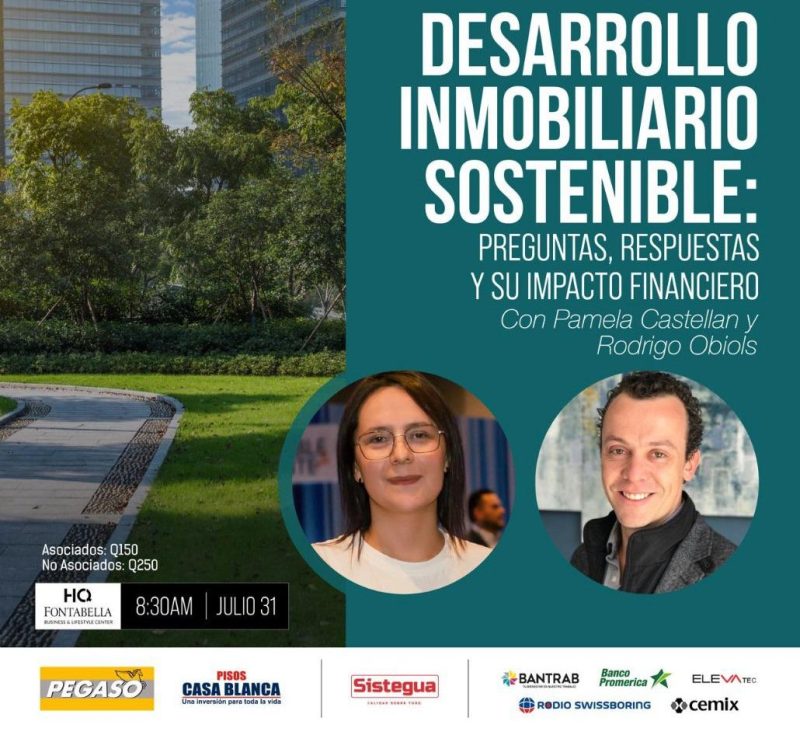 ADIG REALIZARÁ TALLER DE DESARROLLO INMOBILIARIO SOSTENIBLE
