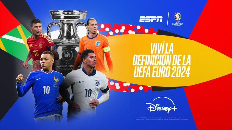 ESPN trae a DISNEY+ las imperdibles semifinales de la UEFA EURO 2024