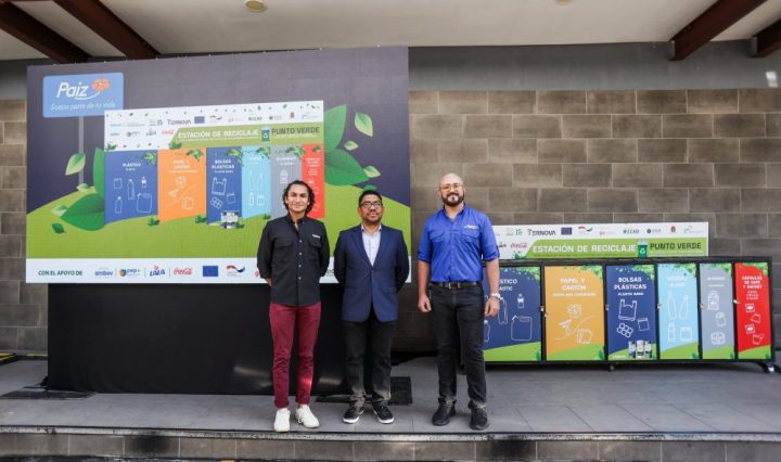 Fotografia Oficial estación de reciclaje Punto Verde Paiz