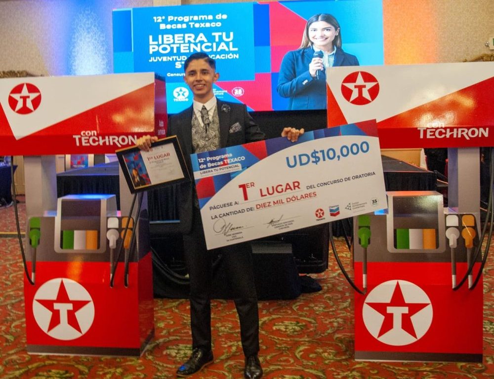 Ganador del primer lugar del 12° Programa de Becas Texaco
