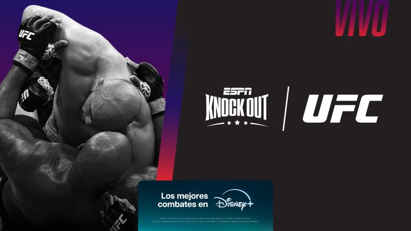 ESPN KNOCKOUT trae a DISNEY+ una noche de UFC con Cannonier-Borralho y talentos latinoamericanos