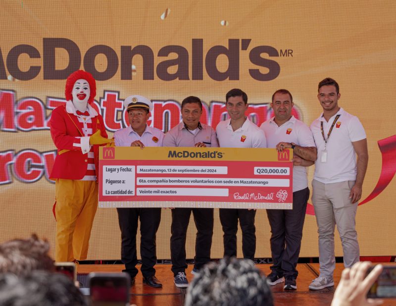 McDonald’s inaugura un nuevo restaurante en Mazatenango