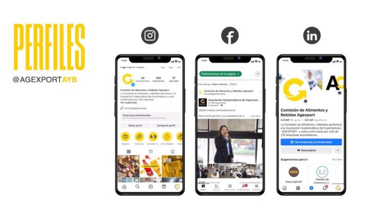 La Comisión de Alimentos y Bebidas AGEXPORT presenta sus nuevas plataformas de comunicación