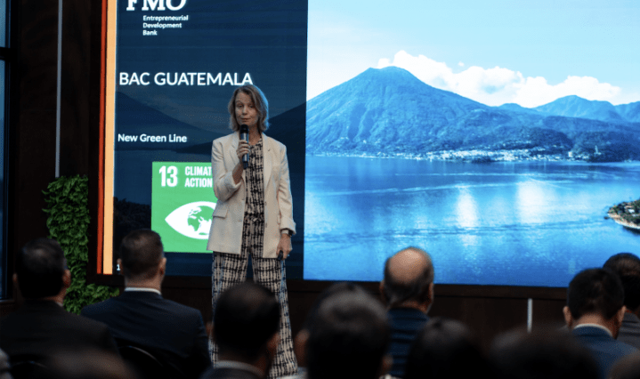 El asesor financiero reimagina la banca al anunciar un nuevo préstamo para proyectos verdes, en esta ocasión junto a FMO y DEG, por US$180 millones.