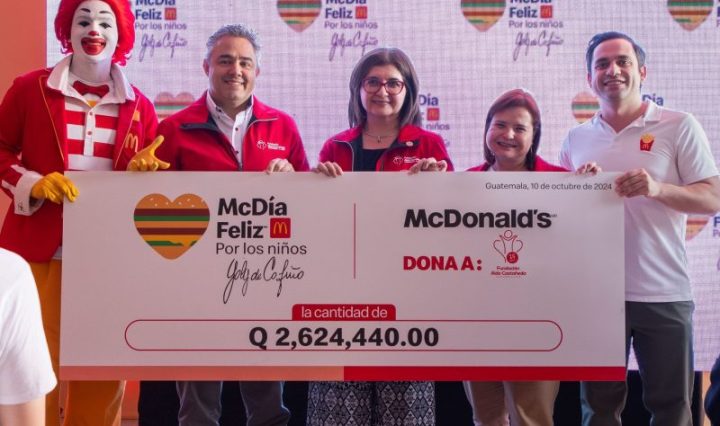 McDonald’s convierte 397,759 Big Mac en sonrisas gracias al McDía Feliz 2024