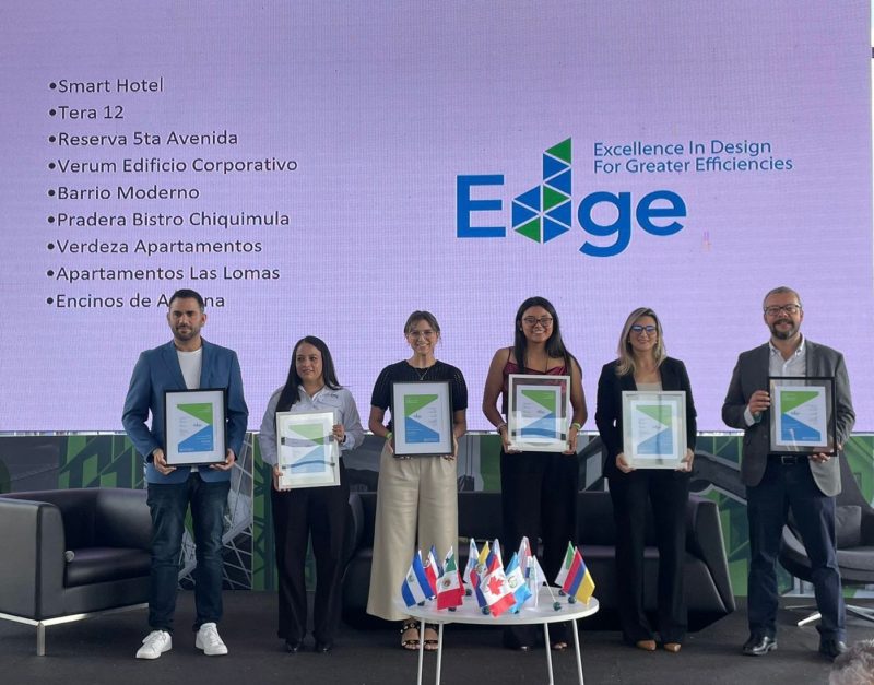 La desarrolladora destacó al ser reconocida por la certificación EDGE de su proyecto Smart Hotel, siendo el primer hotel en Guatemala en obtenerla.