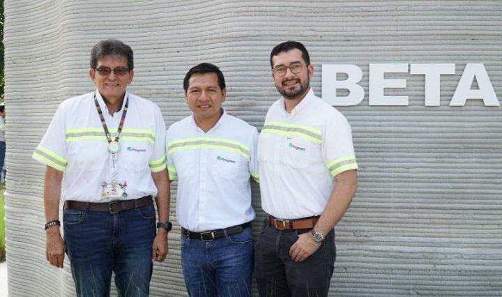 Mediante este innovador método de construcción y el desarrollo de la tinta cementante, Progreso contribuye a los avances de la construcción 3D en Guatemala.