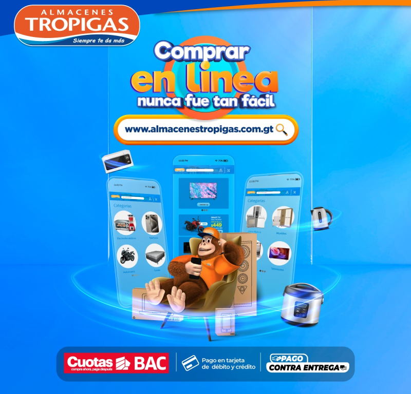 “ALMACENES TROPIGAS SE DIGITALIZA CON SU NUEVA PÁGINA WEB”
