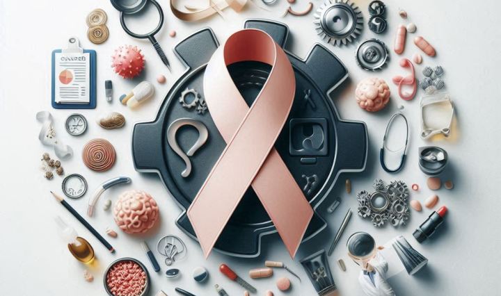 Cáncer_ La Epidemia Silenciosa que Podemos Prevenir y Combatir, fondo blanco y limpio, elemento sobre la lucha contra el cáncer