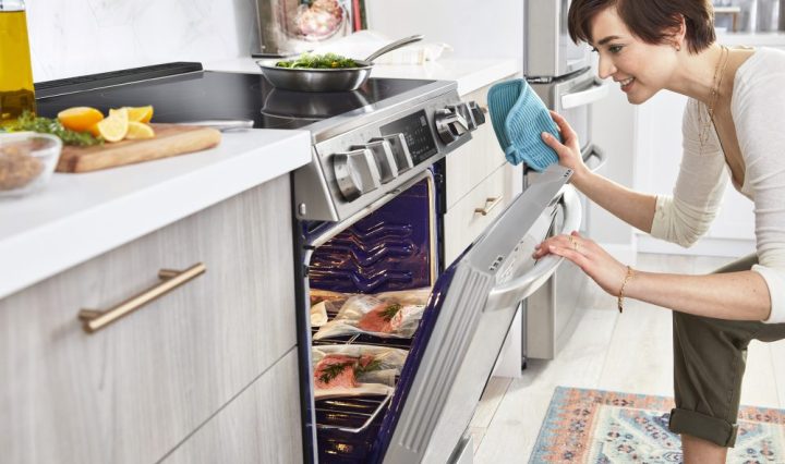 LG Air Sous Vide Salmon Lifestyle