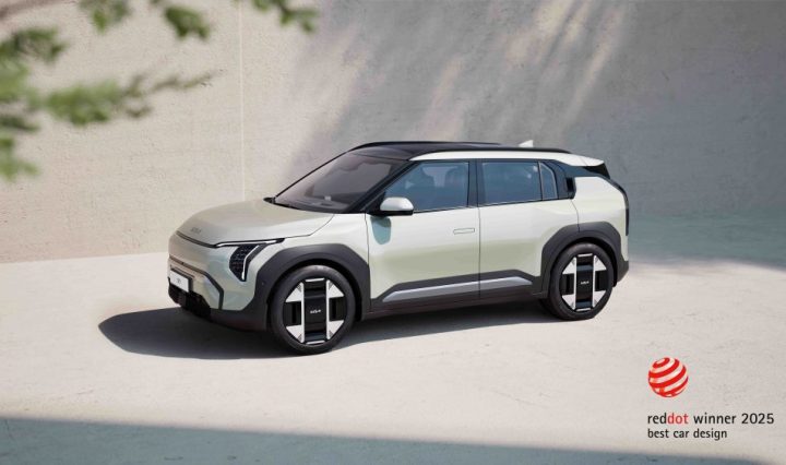 Kia EV3 gana el codiciado premio Red Dot 'Best of the Best'