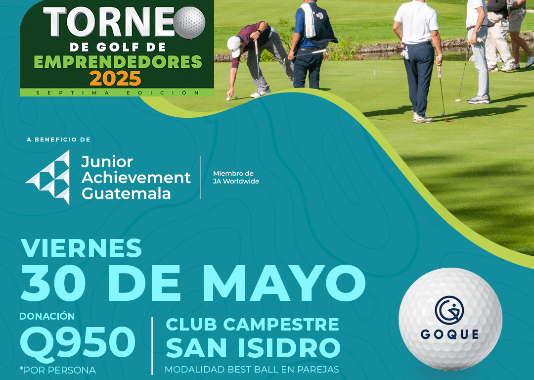 Afiche Torneo de Golf de Emprendedores