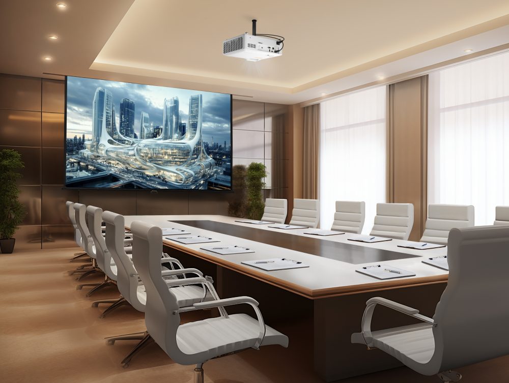 ViewSonic- GPG-24-PRJ-LS901-4K-Scenario Photo-Meeting room_