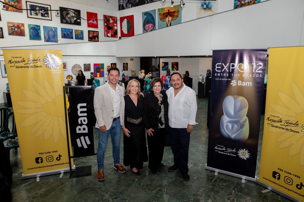 Foto oficial Expo 12 Bam y la Fundación Margarita Tejada