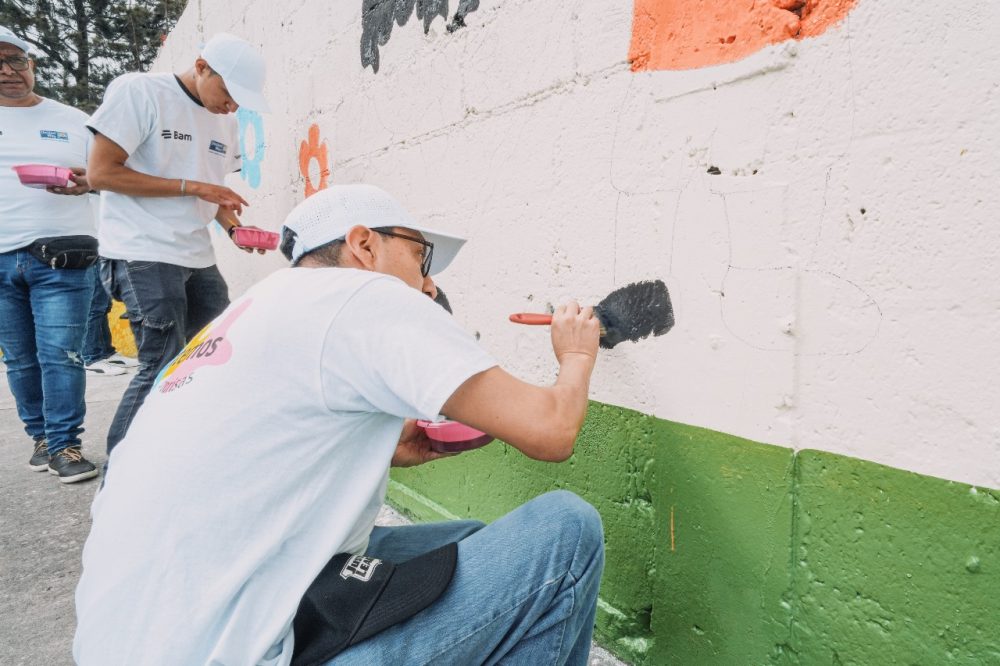 bam Voluntariado pintando sonrisas