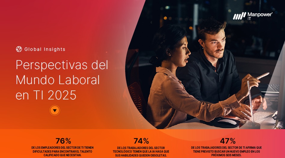 MANPOWERGROUP revolución tecnológica acelera la escasez de talento en TI