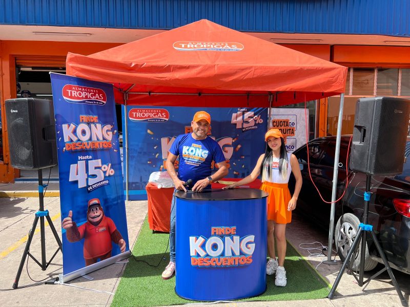 ALMACENES TROPIGAS SORPRENDE CON SU GRAN PROMOCIÓN “FINDE KONG DESCUENTOS”