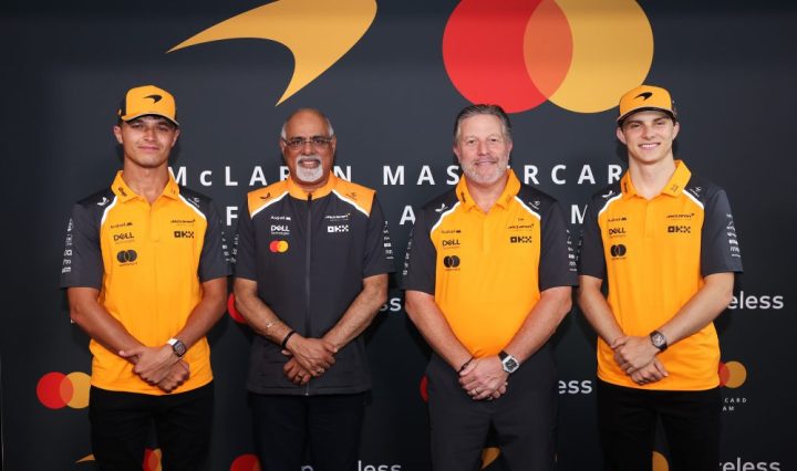 McLaren Racing Announces Mastercard as Official Naming Partner of McLaren Formula 1 Team from 2026