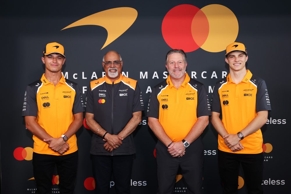McLaren Racing Announces Mastercard as Official Naming Partner of McLaren Formula 1 Team from 2026