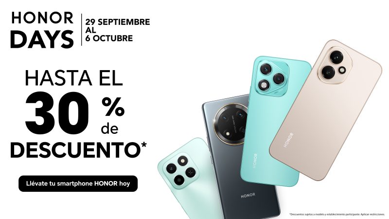 HONOR Days Una semana de innovación, descuentos y regalos exclusivos