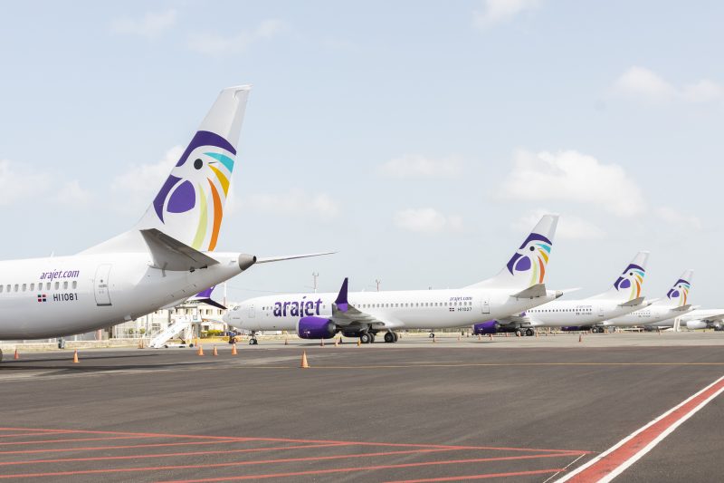 ARAJET SE COLOCA COMO LA TERCERA LÍNEA AEREA CON MÁS PASAJEROS TRANSPORTADOS EN REPÚBLICA DOMINICANA DURANTE TERCER TRIMESTRE 2025