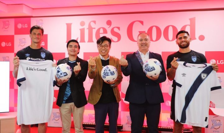 FOTO OFICIAL - PATROCINIO LG A FEDEFUT