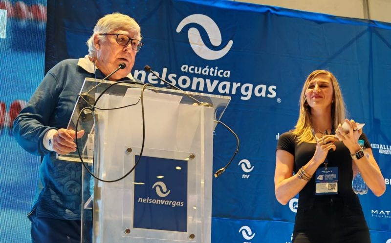 Gisela Morales representó a Guatemala en el 41º Congreso Internacional de Natación y Fitness nelsonvargas en México
