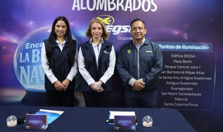 Alumbrados EEGSA se encienden en 10 puntos