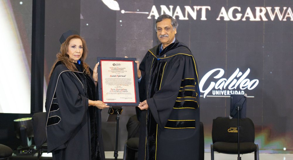 Honoris Causa Dr. Anant oficial UNIVERSIDAD GALILEO