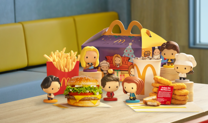 Personajes Friends McDonald’s