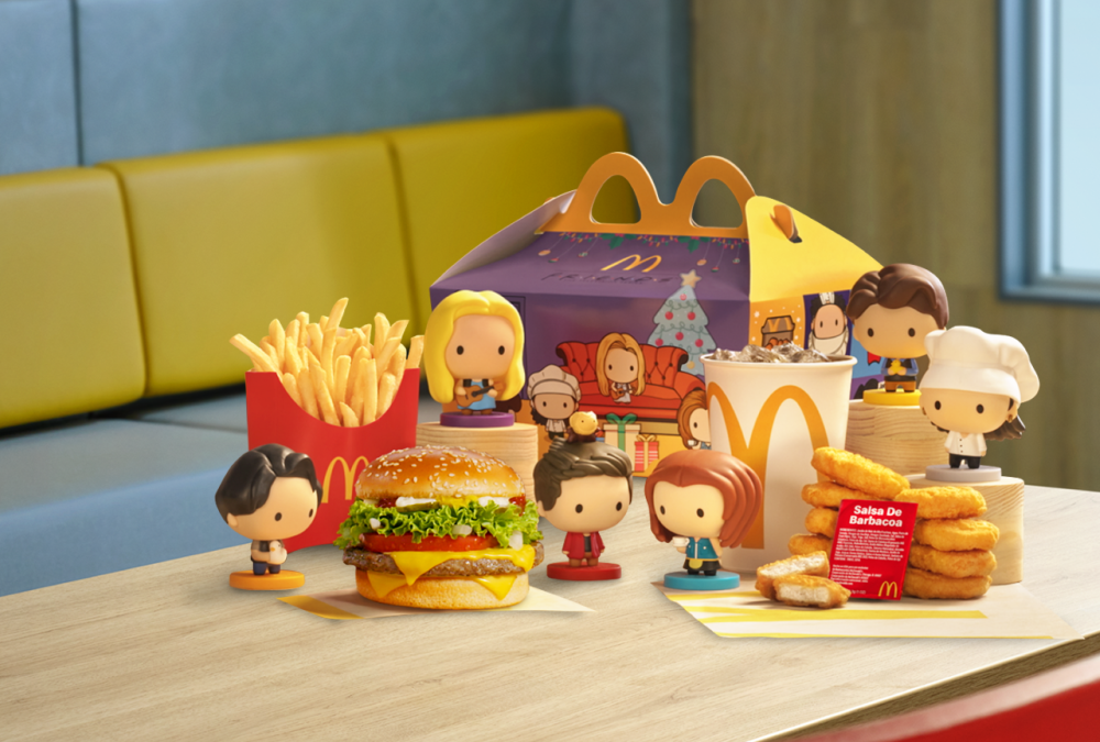 Personajes Friends McDonald’s