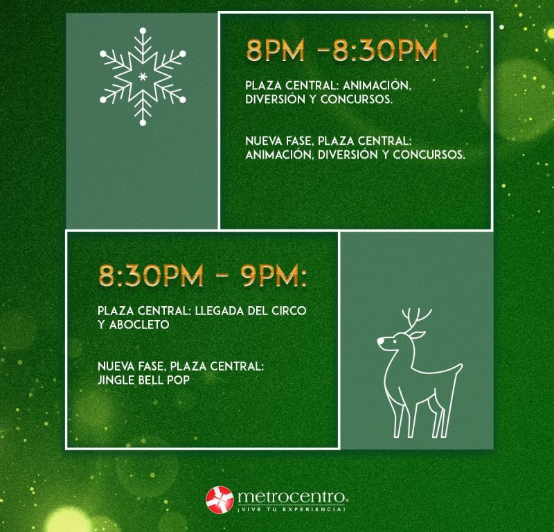 Metrocentro invita a disfrutar su gran venta de Medianoche este sábado 20 de diciembre