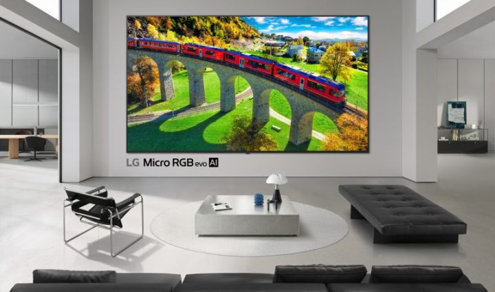 LG MICRO RGB EVO: EL TELEVISOR LCD MÁS AVANZADO DE LG, IMPULSADO POR LA PRECISIÓN DEL PROCESADOR DE IA DE OLED