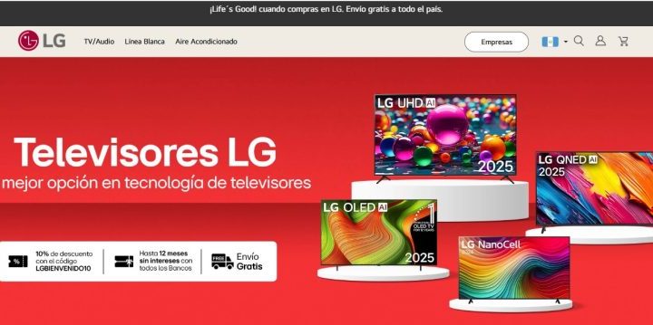 LG ELECTRONICS LANZA SU NUEVA TIENDA ECOMMERCE EN GUATEMALA: LGSHOP.COM.GT