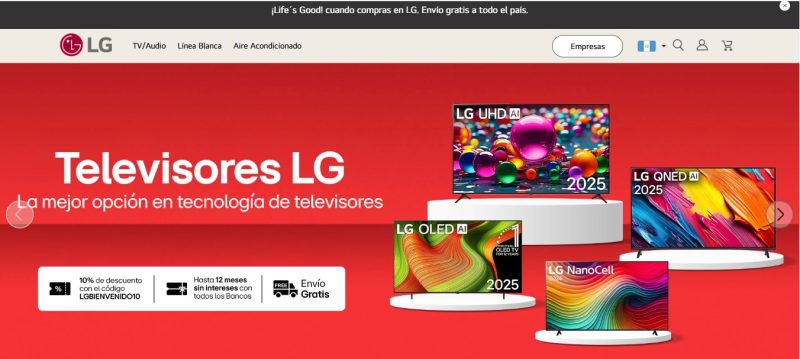 LG ELECTRONICS LANZA SU NUEVA TIENDA ECOMMERCE EN GUATEMALA: LGSHOP.COM.GT