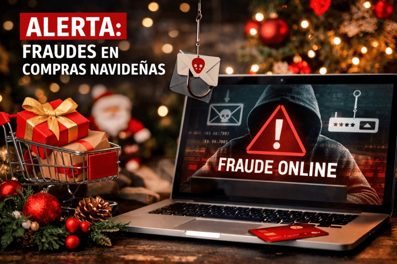COMPRAS NAVIDEÑAS BAJO AMENAZA: SOLUCIONES SEGURAS ALERTA SOBRE EL AUMENTO DE FRAUDES DIGITALES EN LA TEMPORADA DE FIN DE AÑO