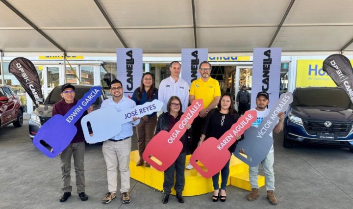 EPA, Pinturas Corona y Canella entregan cinco SUV DFSK Glory 500