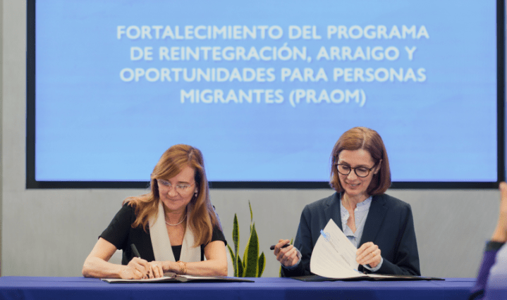 BCIE y OIM formalizan alianza estratégica para fortalecer la cooperación regional en migración
