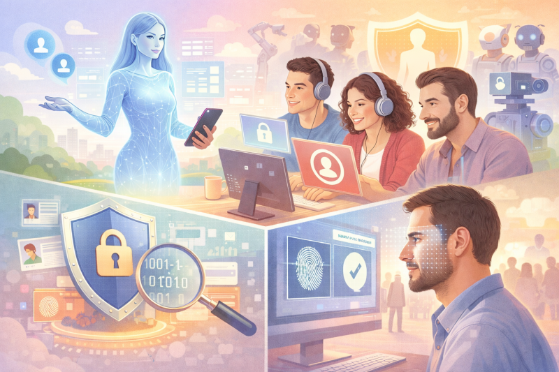 4 tendencias digitales: entre humanos, inteligencia artificial y nuevas formas de conexión