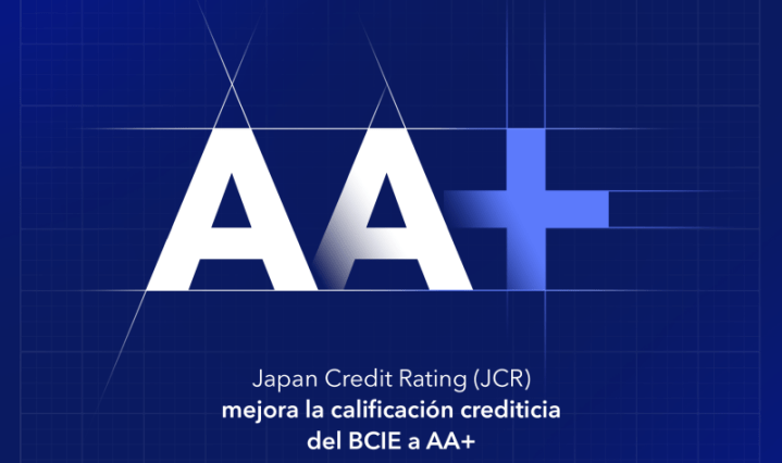 El BCIE inicia el 2026 con una mejora en su calificación de riesgo desde “AA” hasta “AA+” por Japan Credit Rating Agency (JCR)